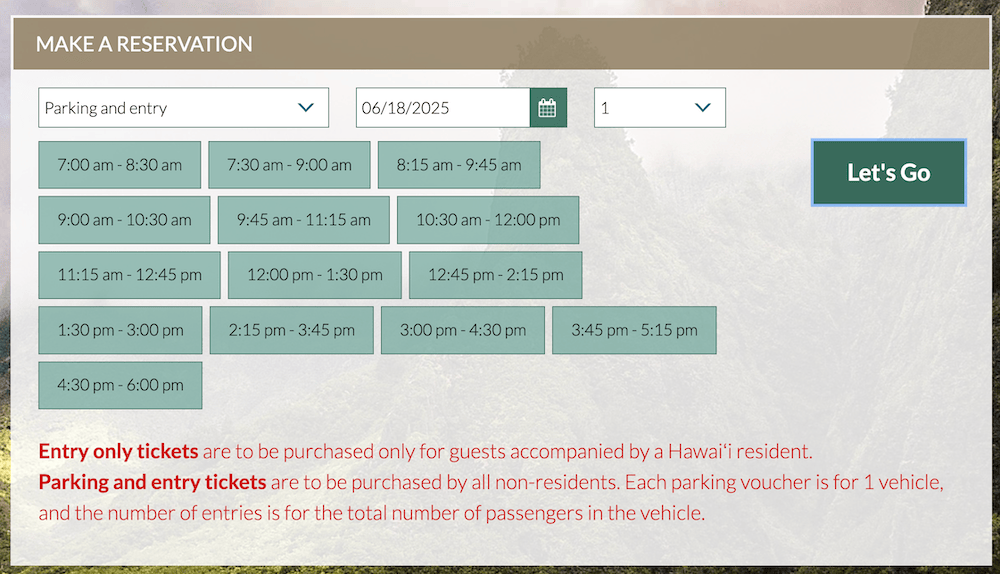 Online timeslot and booking reservation system